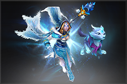 Shawl and Upgraded Blueheart Wolf Pup