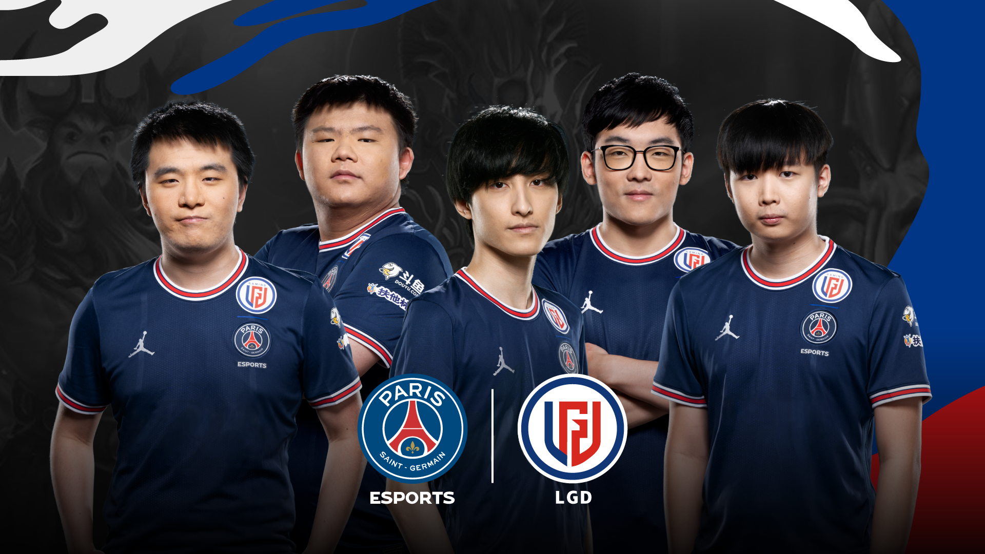 Arrière-plan d'équipe : PSG.LGD, saison 4, nº 2