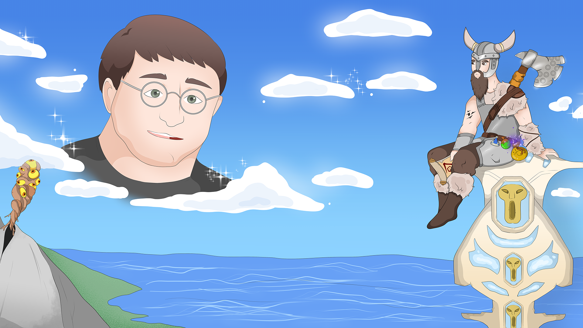 Arrière-plan d'équipe : Vikin.gg, saison 2, nº 2