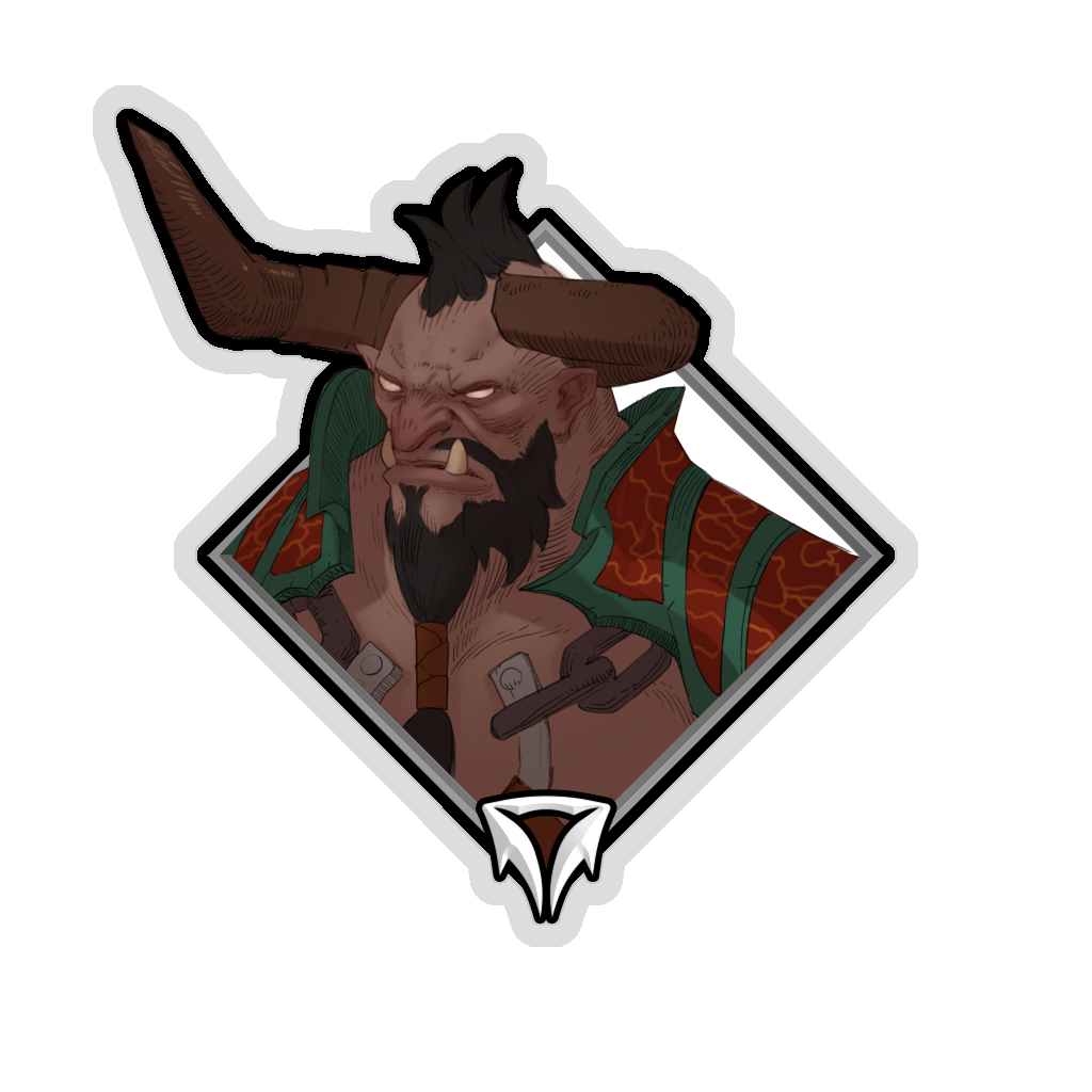 Crownfall Sticker - Centaur