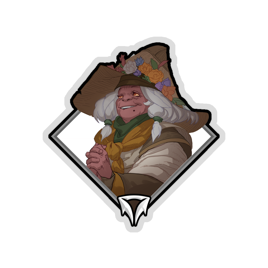 Crownfall Sticker - Sherrid The Matchmaker