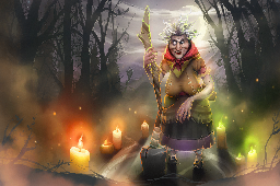 Загрузочный экран: Babka the Bewitcher