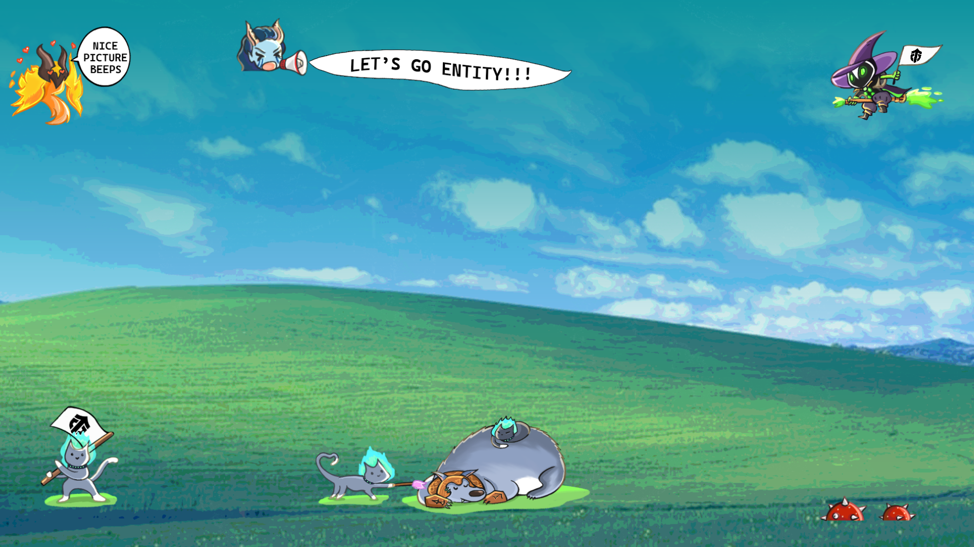 Team Wallpaper - Entity, Season 9, #1