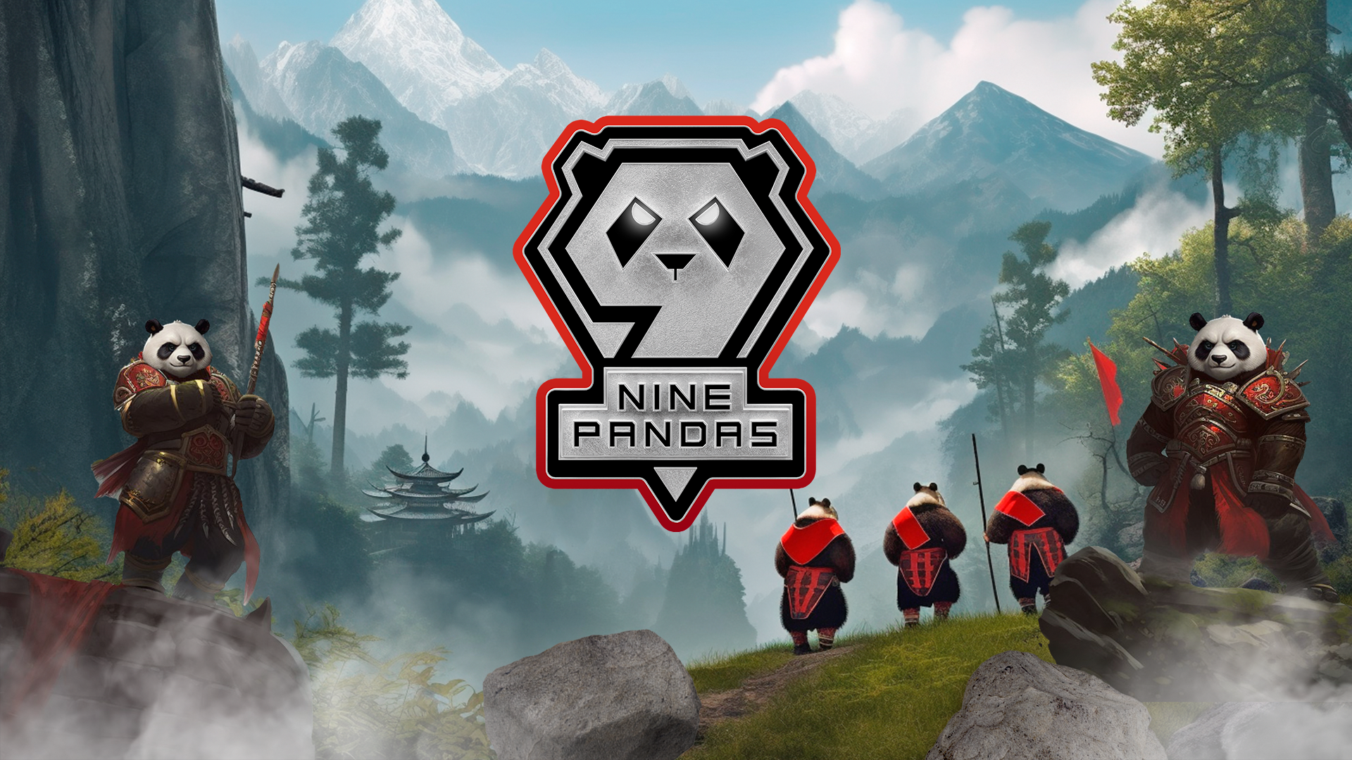 Arrière-plan d'équipe : 9Pandas, saison 9, nº 2