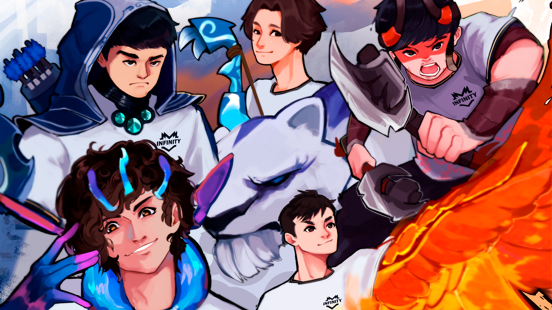 Infinity - Fondo de pantalla de equipo (Temporada 9, n.º 1)