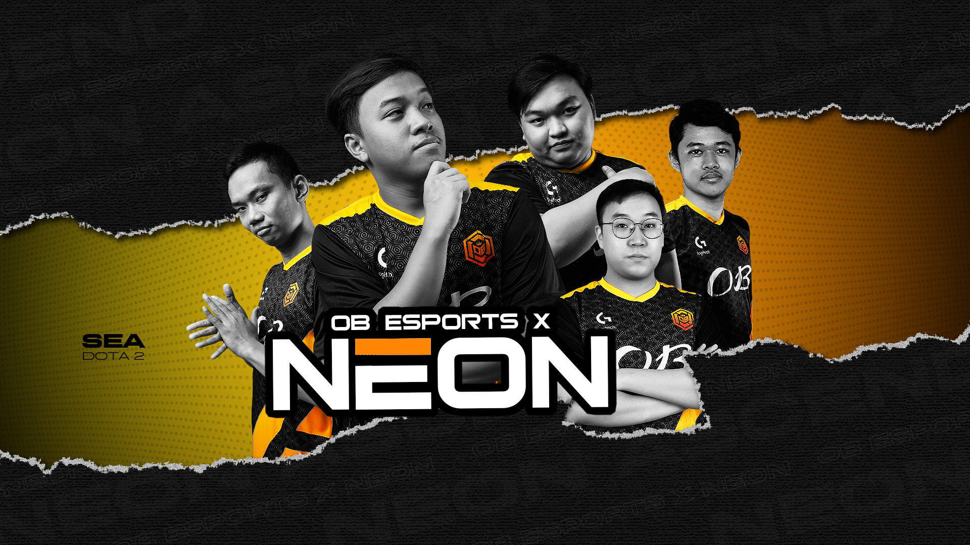 Обои команды OB.Neon: 3 сезон, 2 вариант