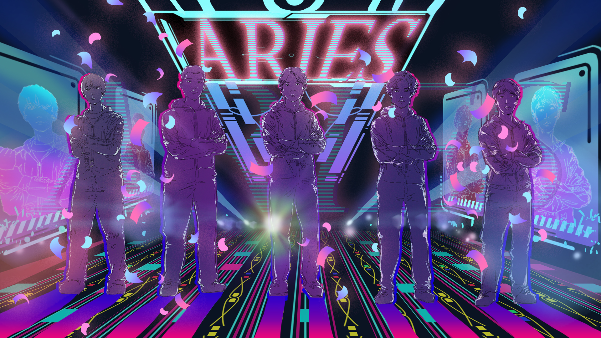 Arrière-plan d'équipe : Aster.Aries, saison 9, nº 2