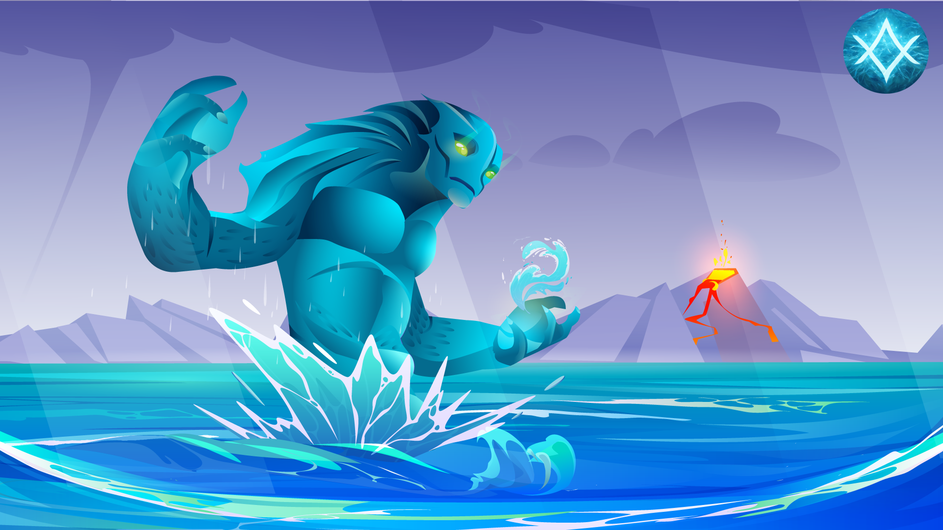 Arrière-plan d'équipe : Water Rune Enjoyers, saison 7, nº 1