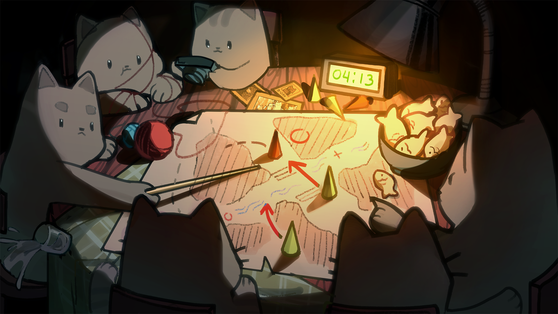 Arrière-plan d'équipe : cybercats, saison 7, nº 1