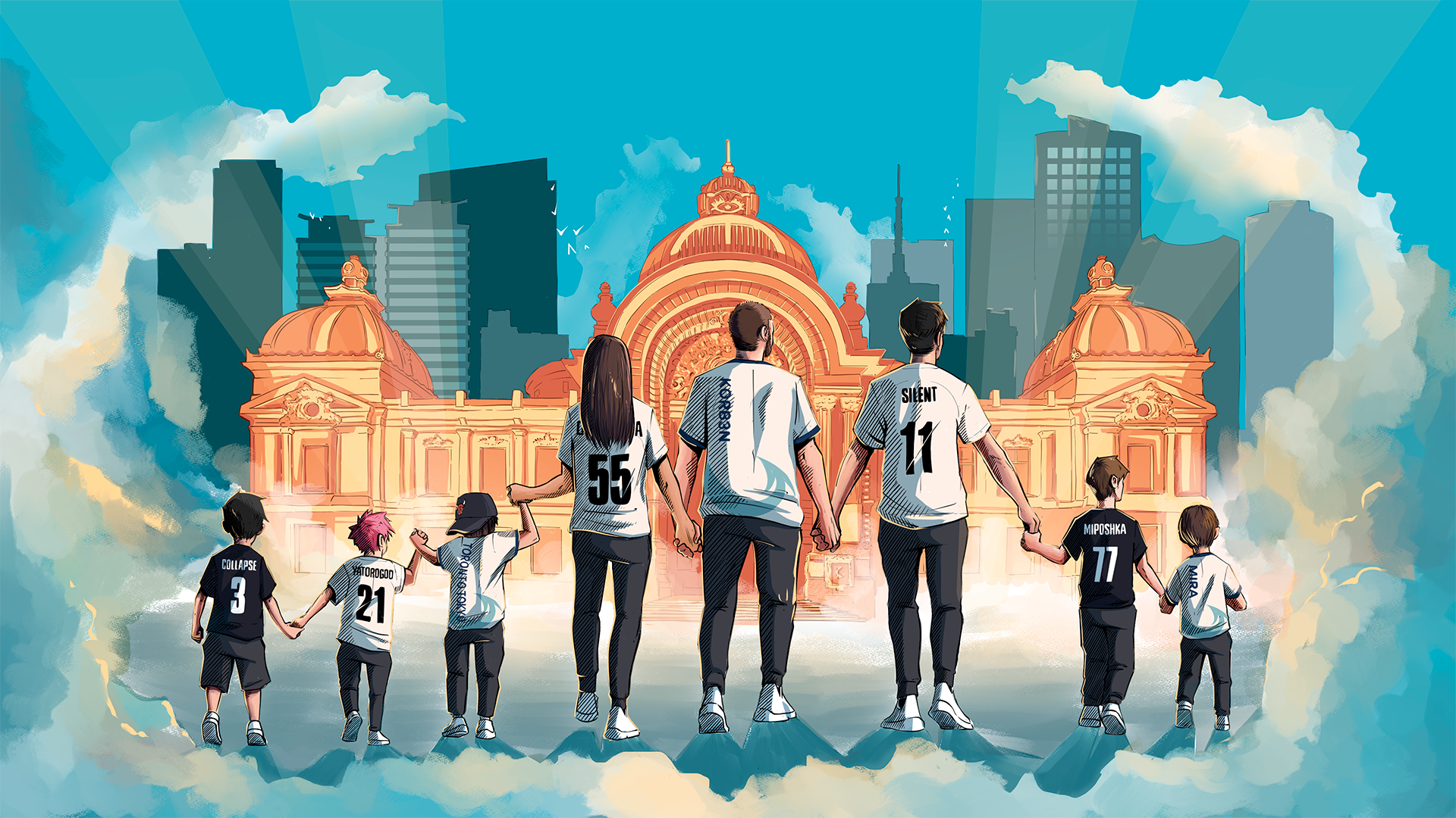 Team Spirit - Fondo de pantalla de equipo (Temporada 6, n.º 1)