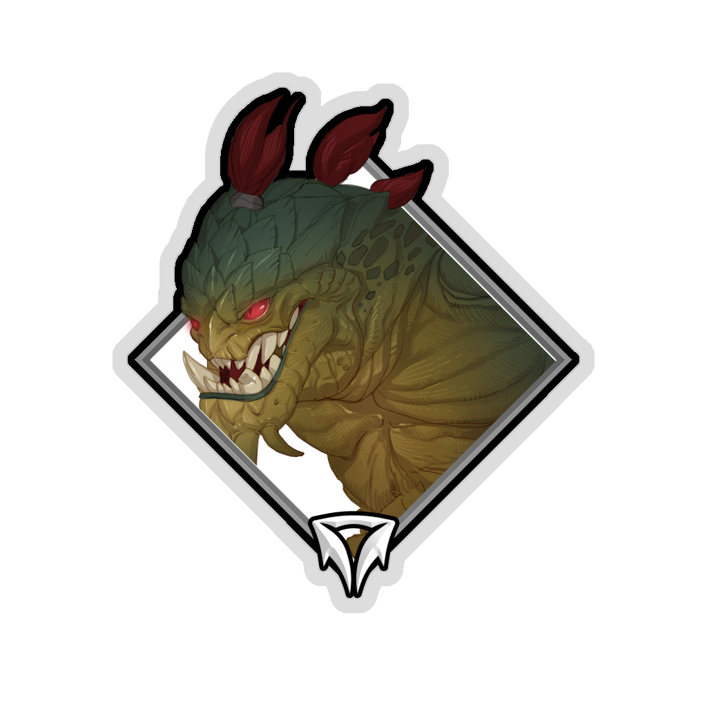 Наклейка «Павшей короны»: Граккс