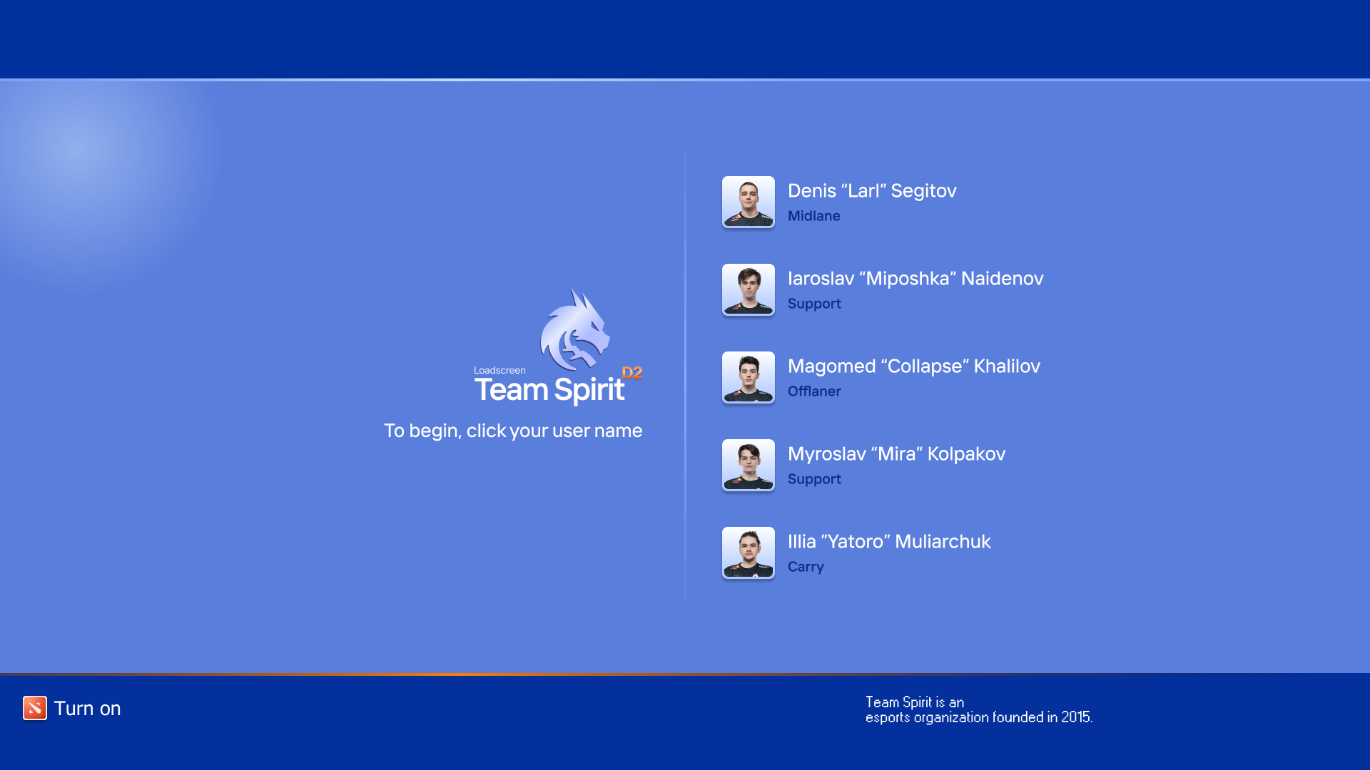Team Spirit - Fondo de pantalla de equipo (Temporada 9, n.º 2)