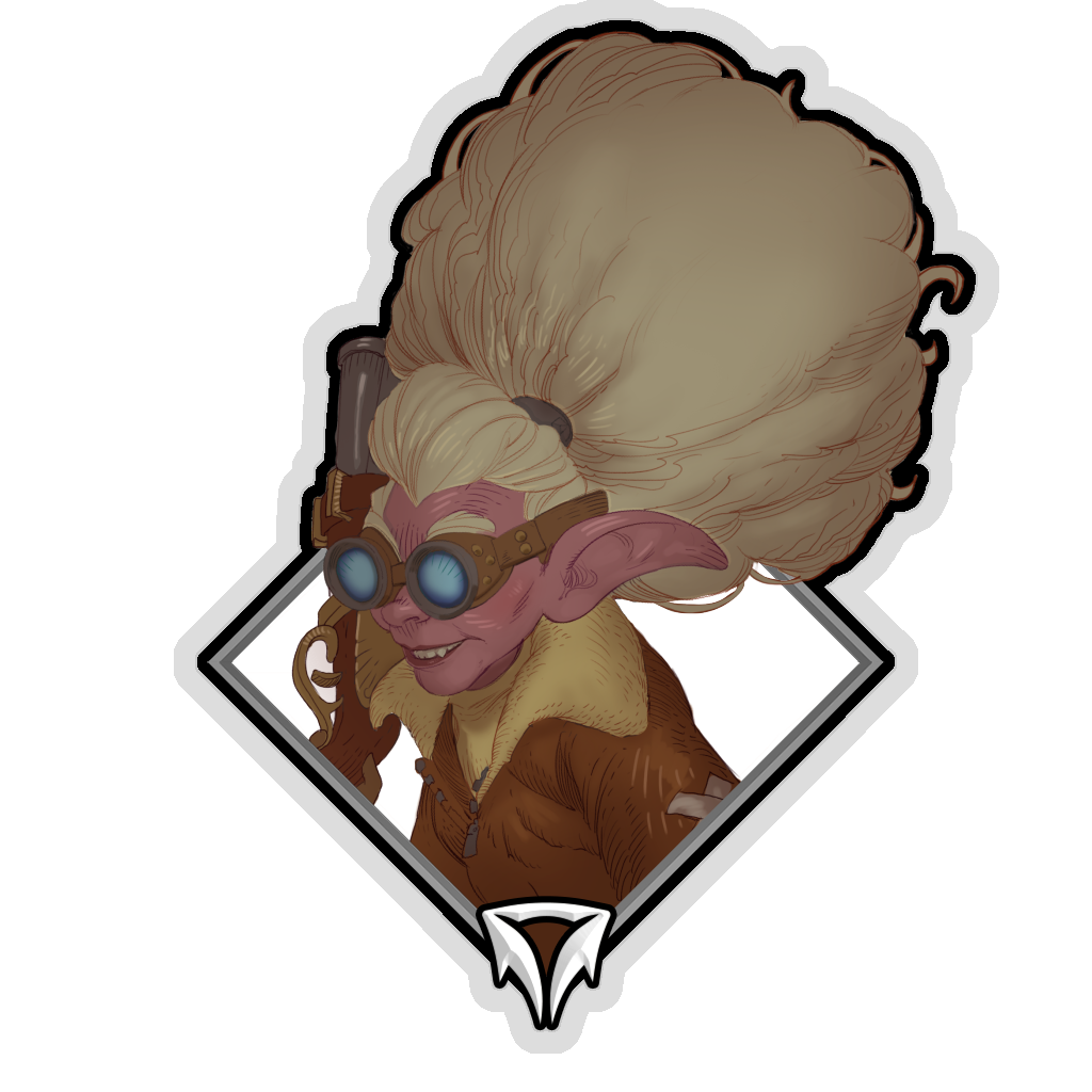 Crownfall Sticker - Beadie