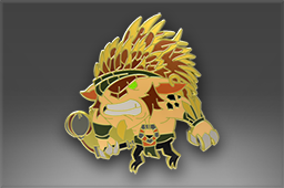 Значок: Bristleback