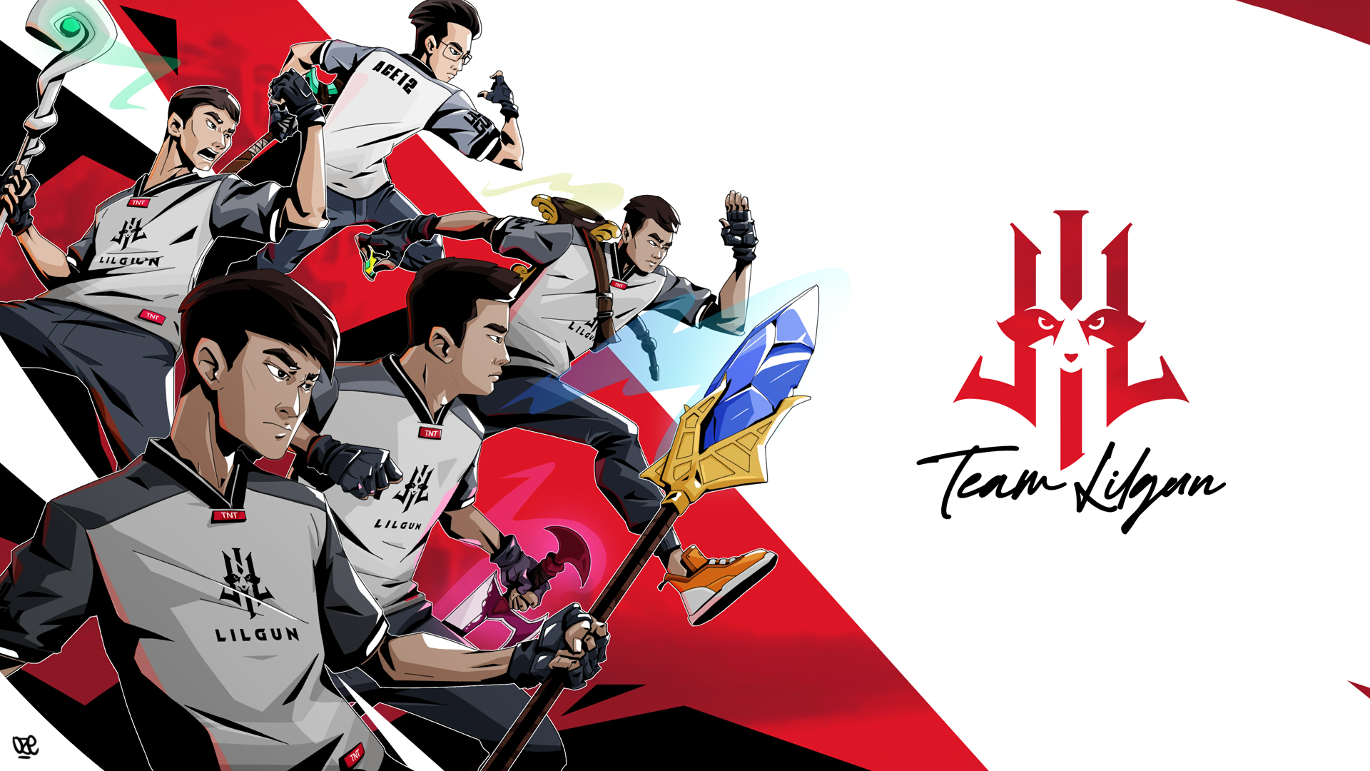 Arrière-plan d'équipe : Lilgun, saison 4, nº 2