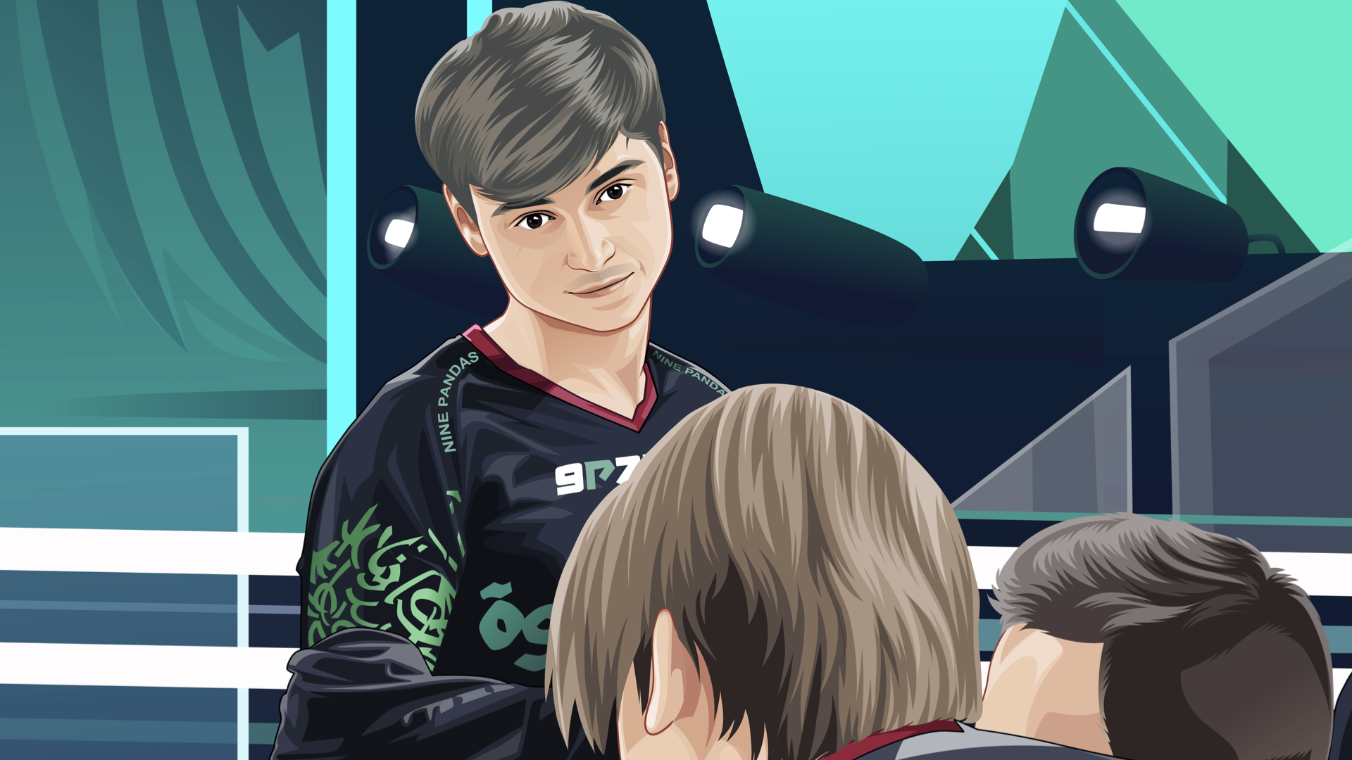 9Pandas - Fondo de pantalla de equipo (Temporada 10, n.º 1)