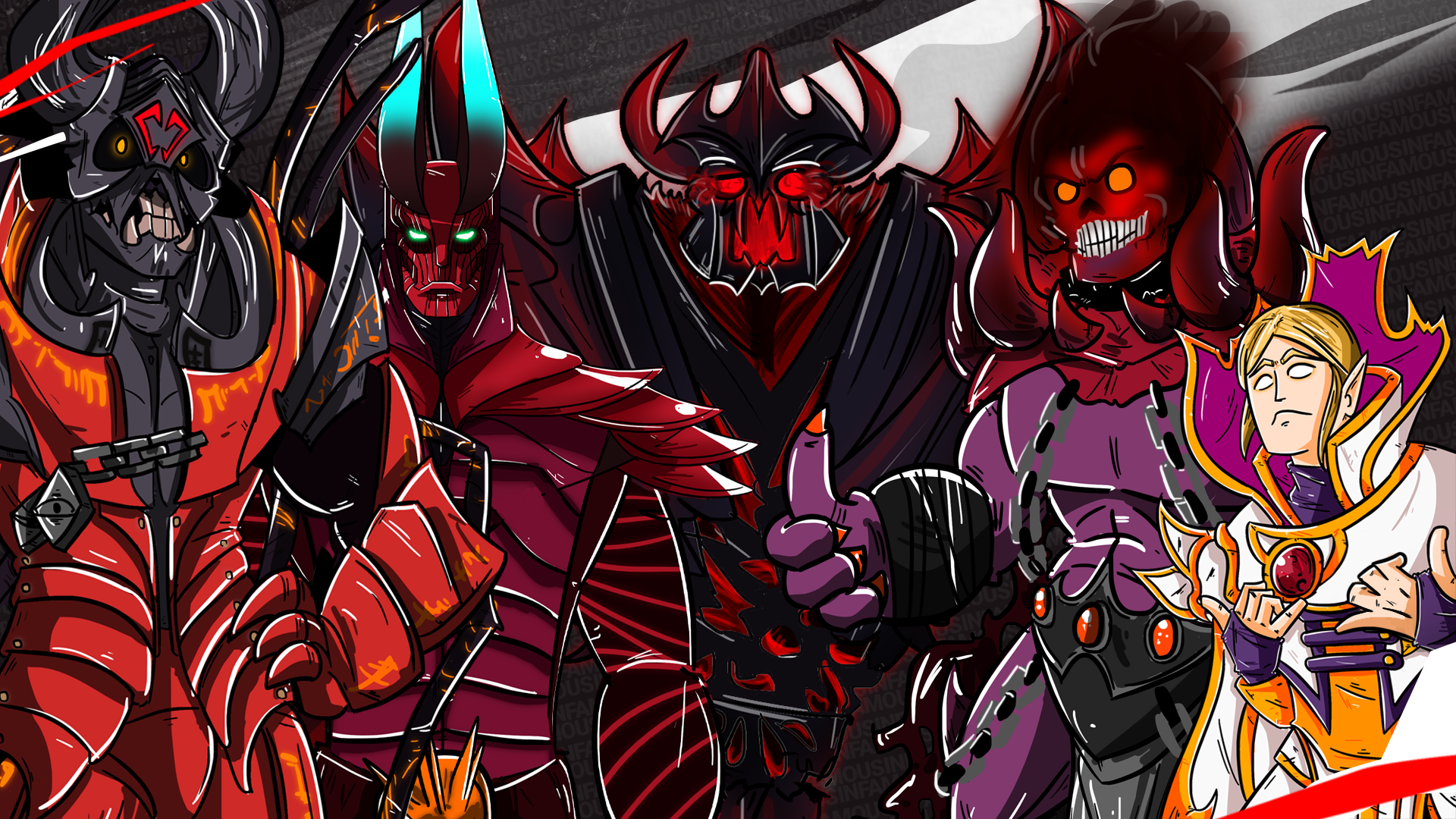 Infamous Gaming - Fondo de pantalla de equipo (Temporada 6, n.º 1)