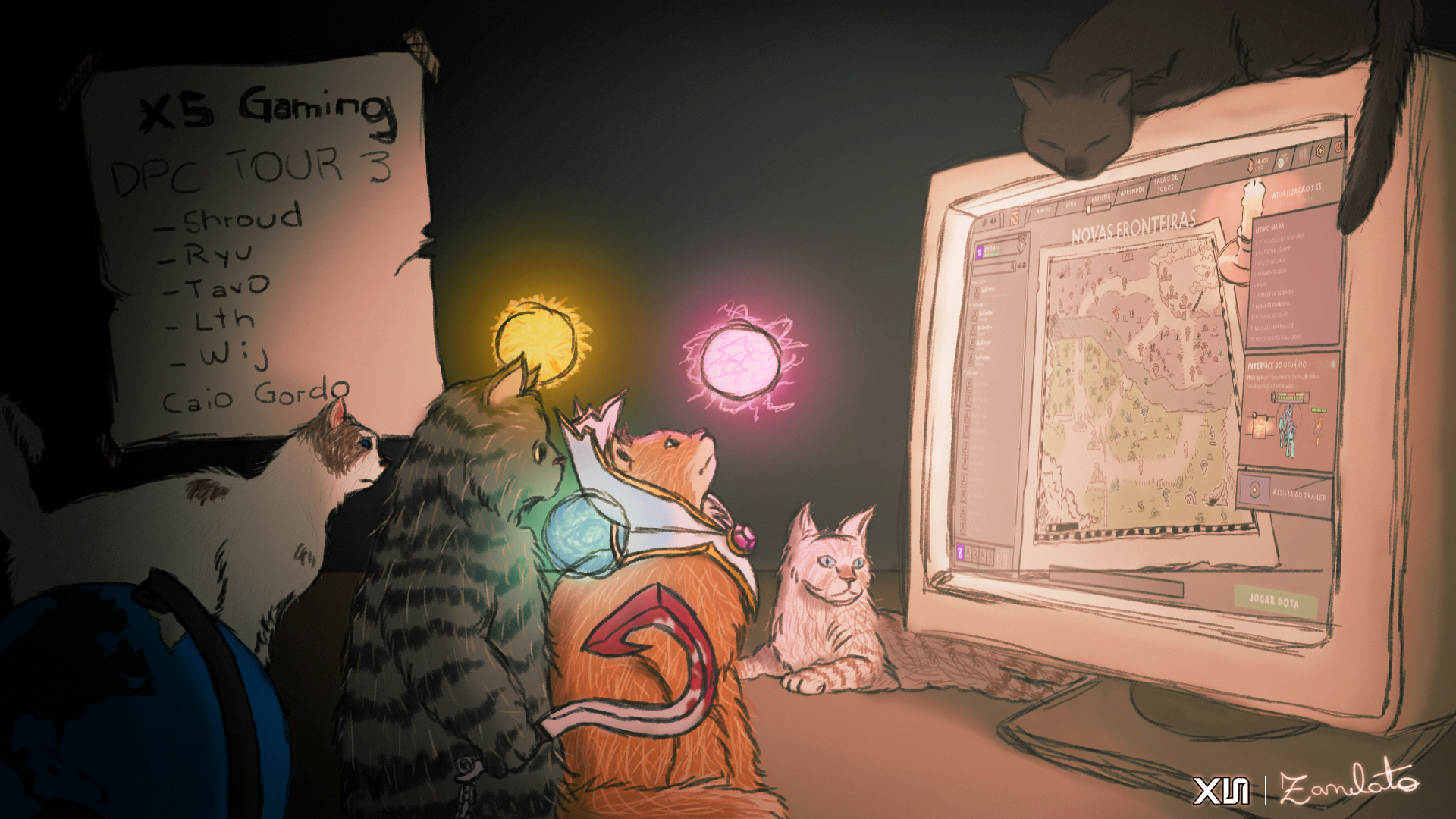 x5 Gaming - Fondo de pantalla de equipo (Temporada 9, n.º 1)