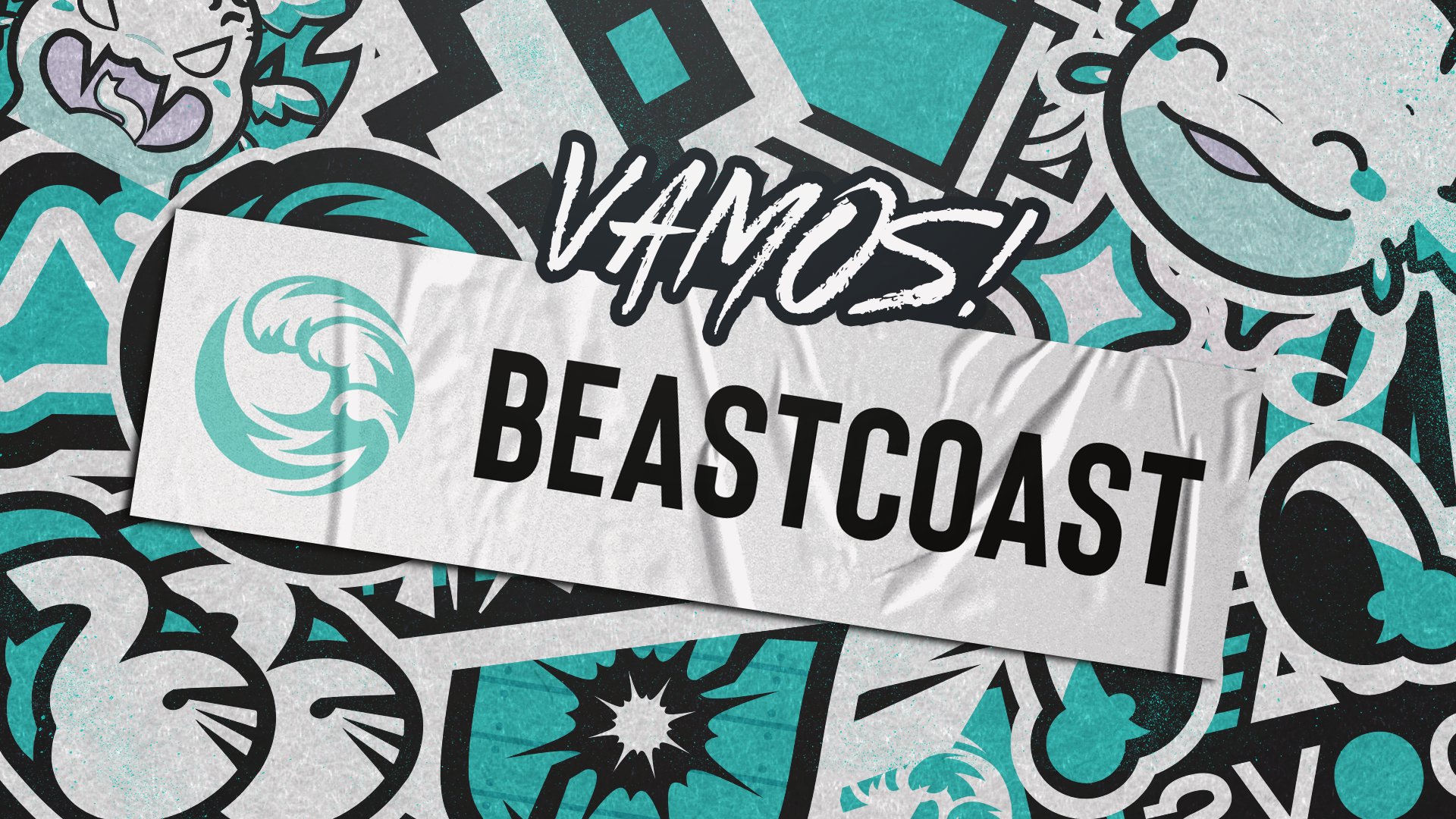 Arrière-plan d'équipe : beastcoast, saison 9, nº 2