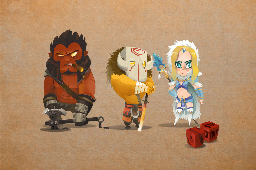 Заставка «Three Heroes»