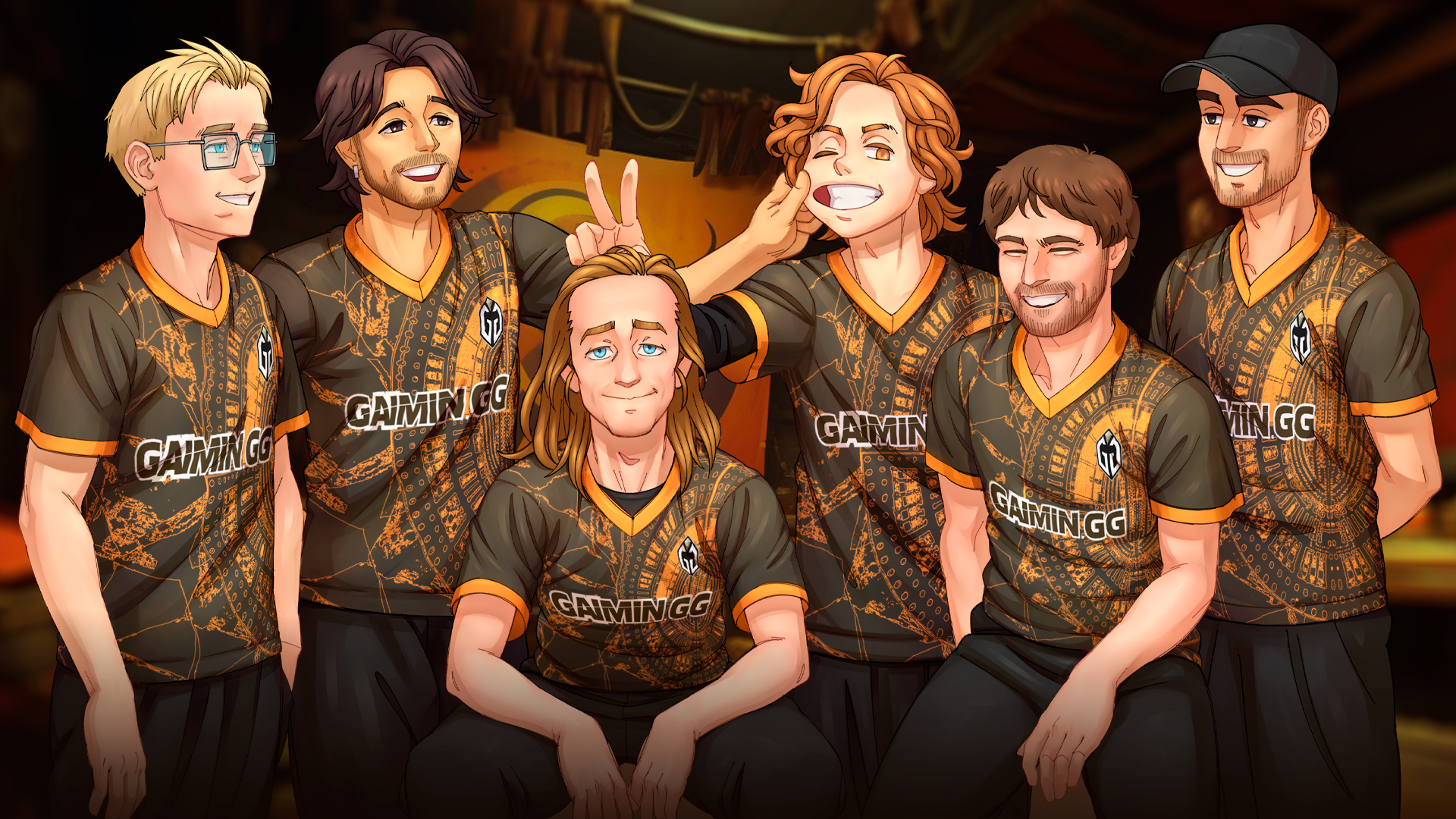 Gaimin Gladiators - Fondo de pantalla de equipo (Temporada 10, n.º 2)