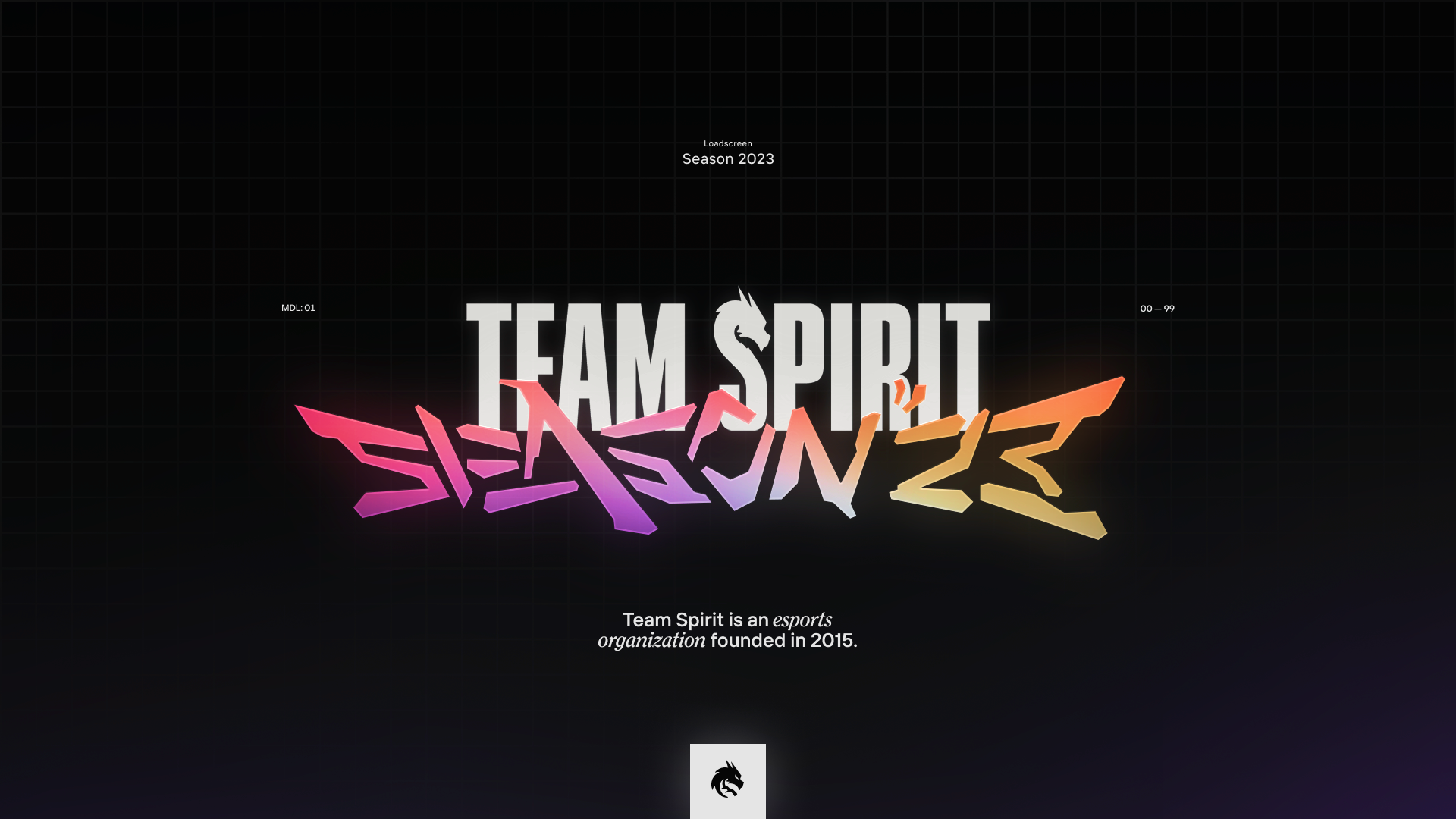 Обои команды Team Spirit: 9 сезон, 1 вариант