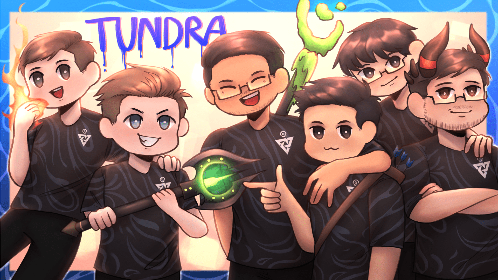 Team Wallpaper - Tundra Esports, Season 8, #2