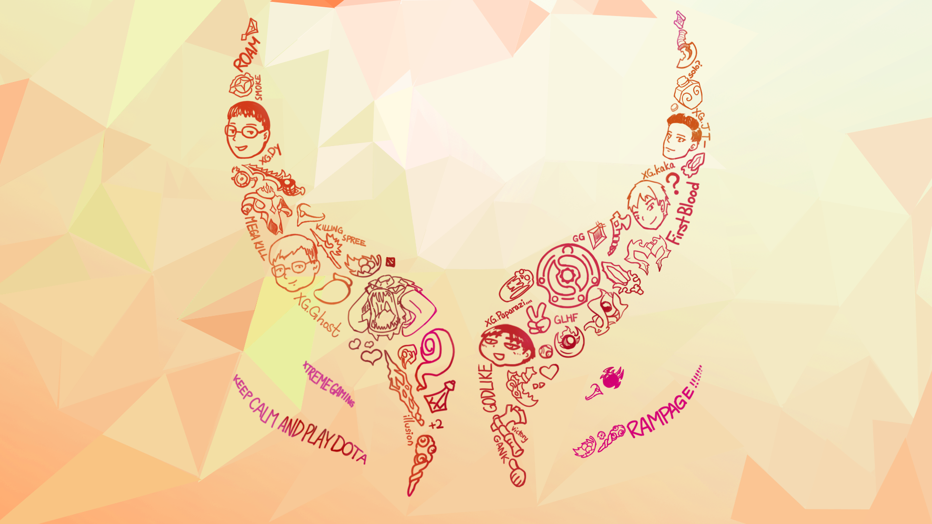 Xtreme Gaming - Fondo de pantalla de equipo (Temporada 9, n.º 2)