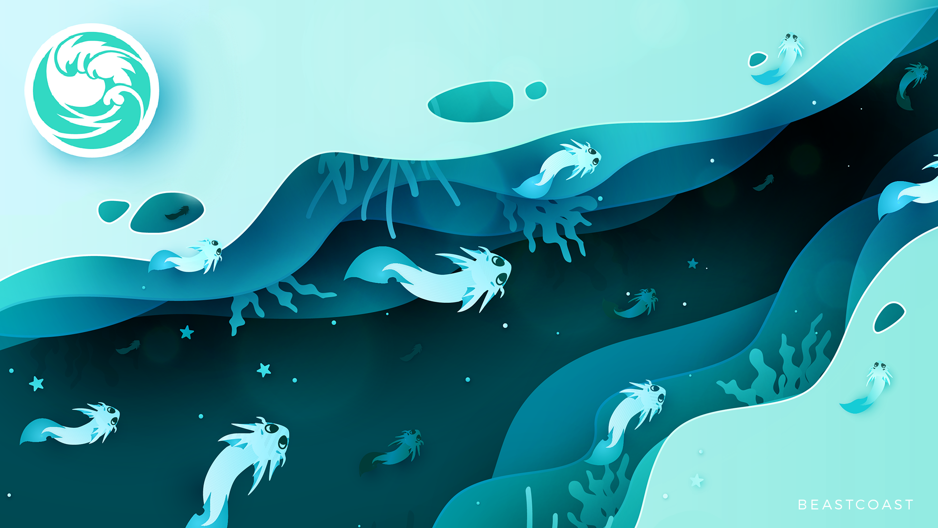 Arrière-plan d'équipe : beastcoast, saison 3, nº 1