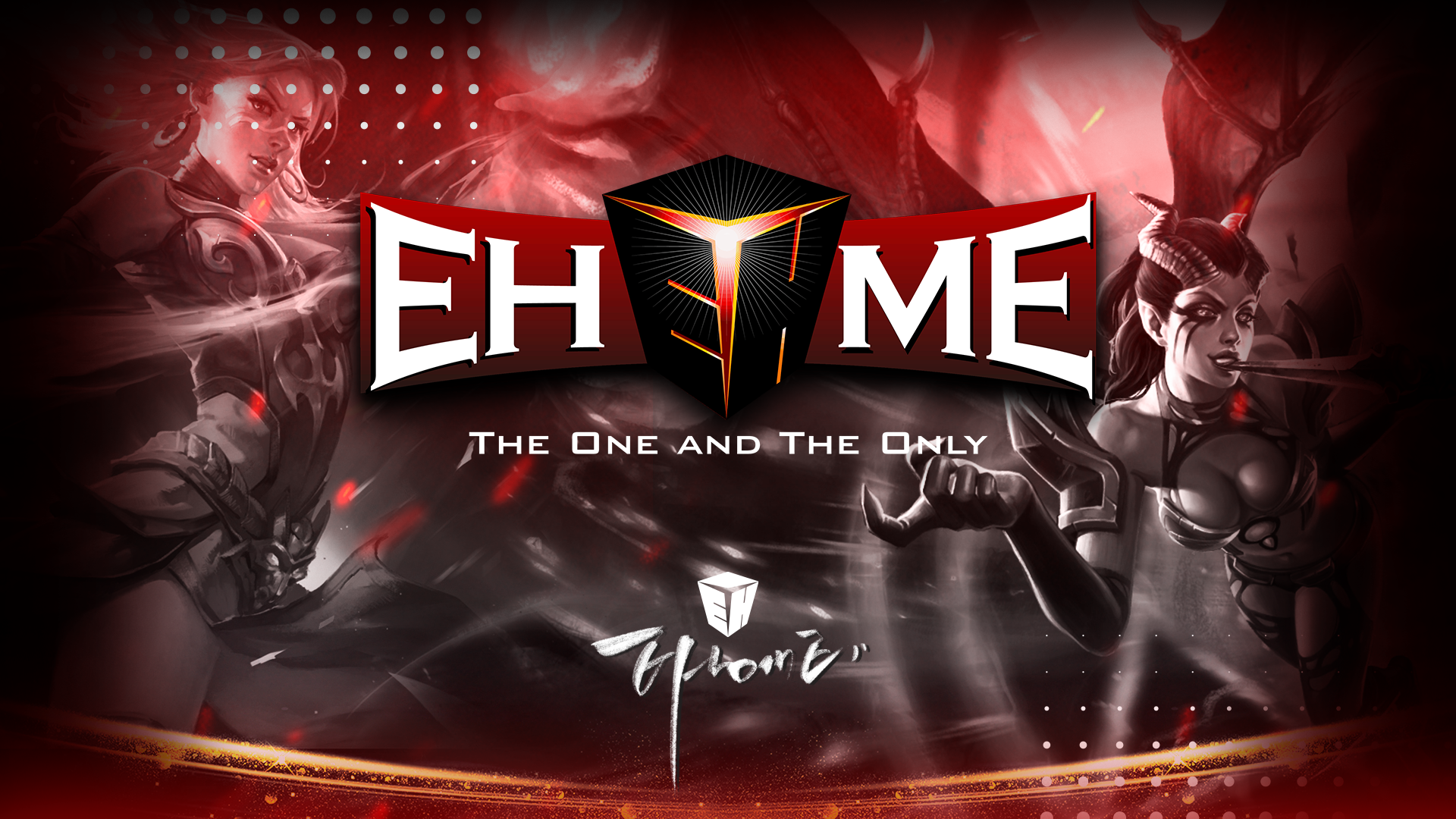 Обои команды EHOME: 4 сезон, 2 вариант