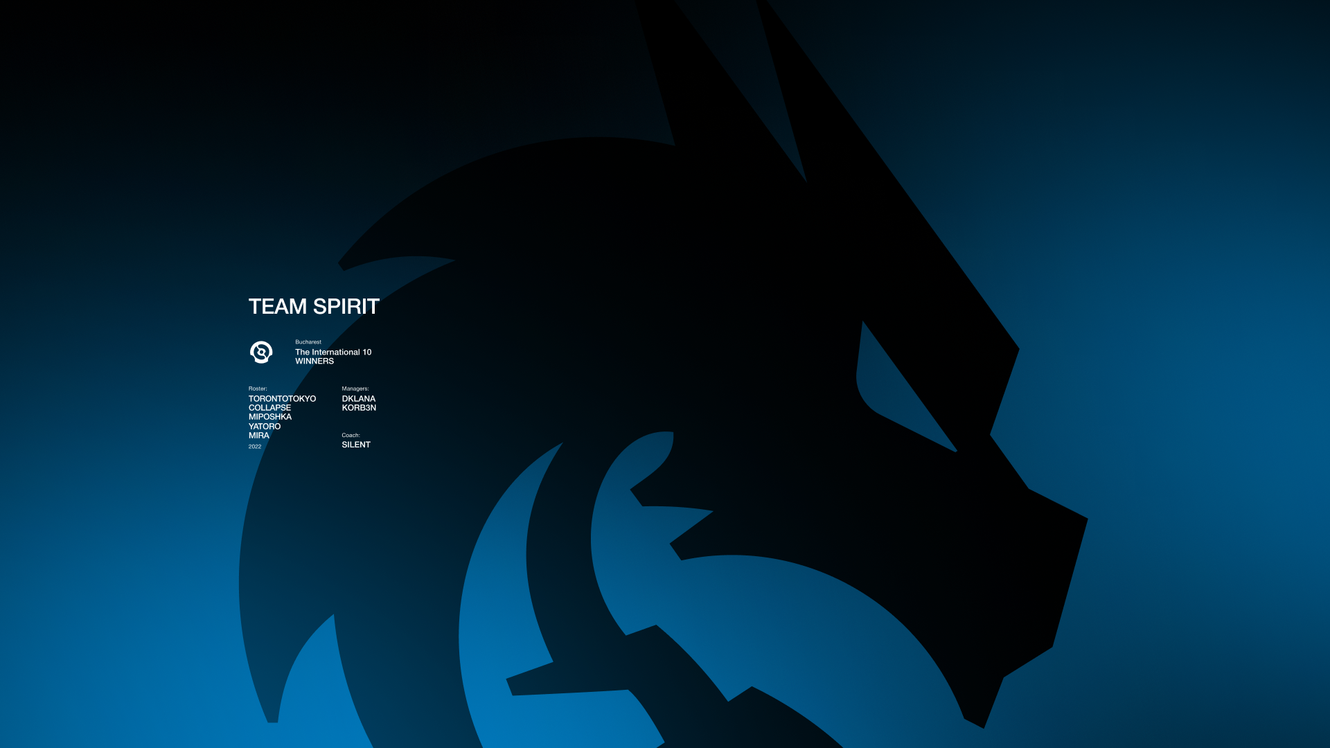 Arrière-plan d'équipe : Team Spirit, saison 5, nº 2