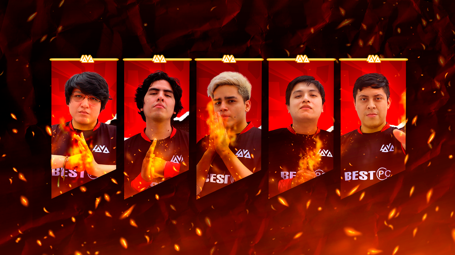 Arrière-plan d'équipe : Lava BestPc, saison 4, nº 2