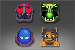 Lote de emoticonos de invierno 2017