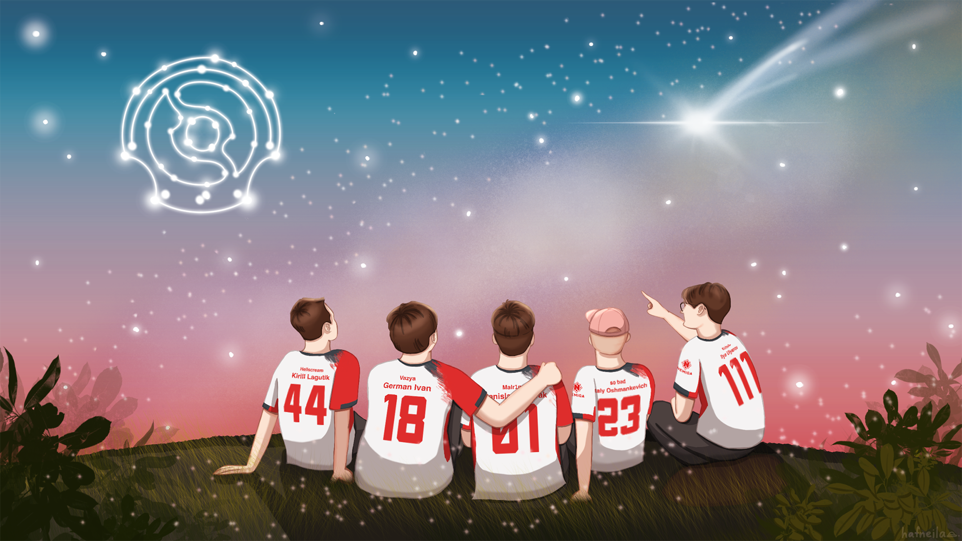 Team Wallpaper - Nemiga Gaming, Season 7, #2