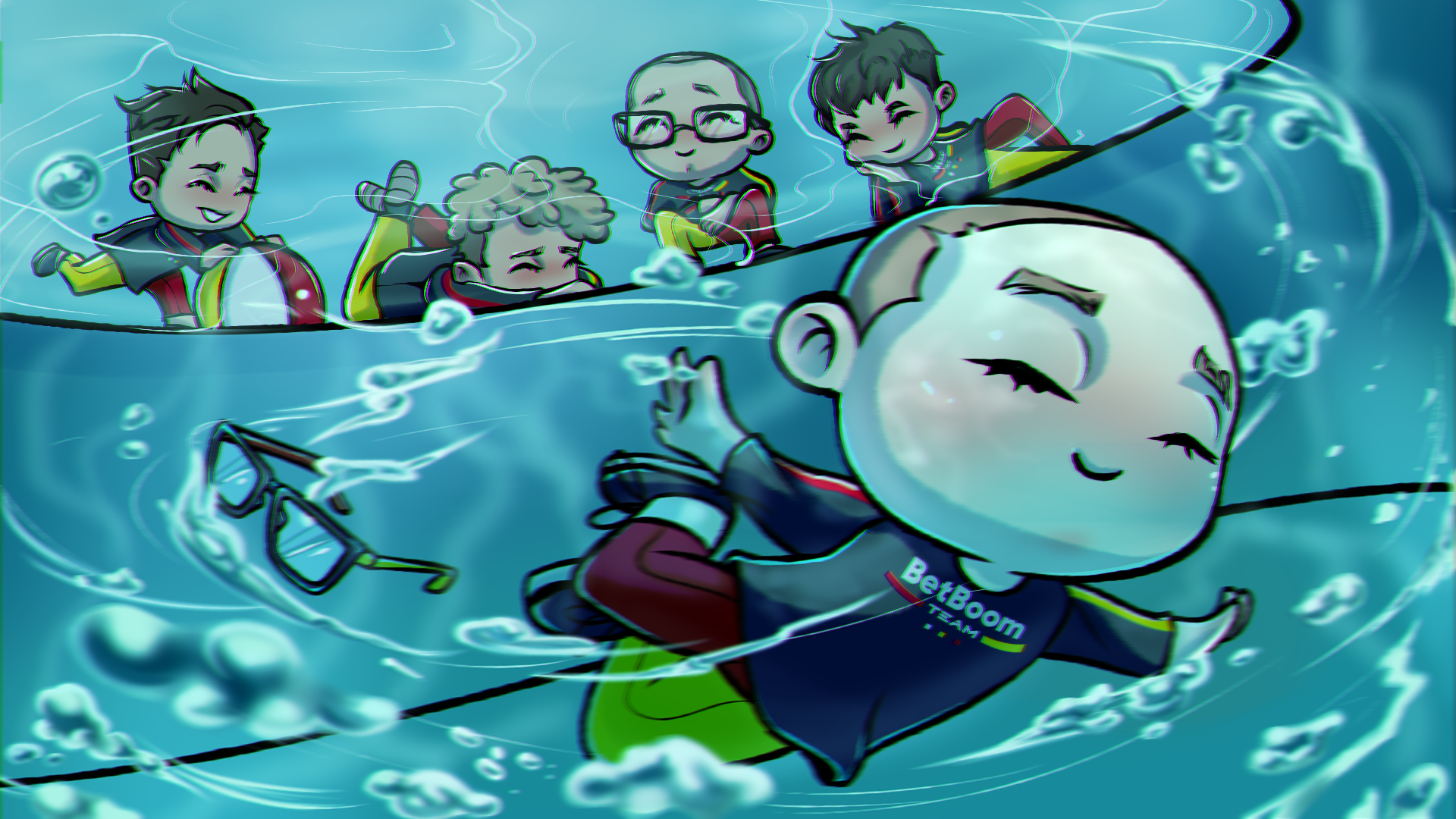 Arrière-plan d'équipe : BetBoom Team, Saison 8, nº 1