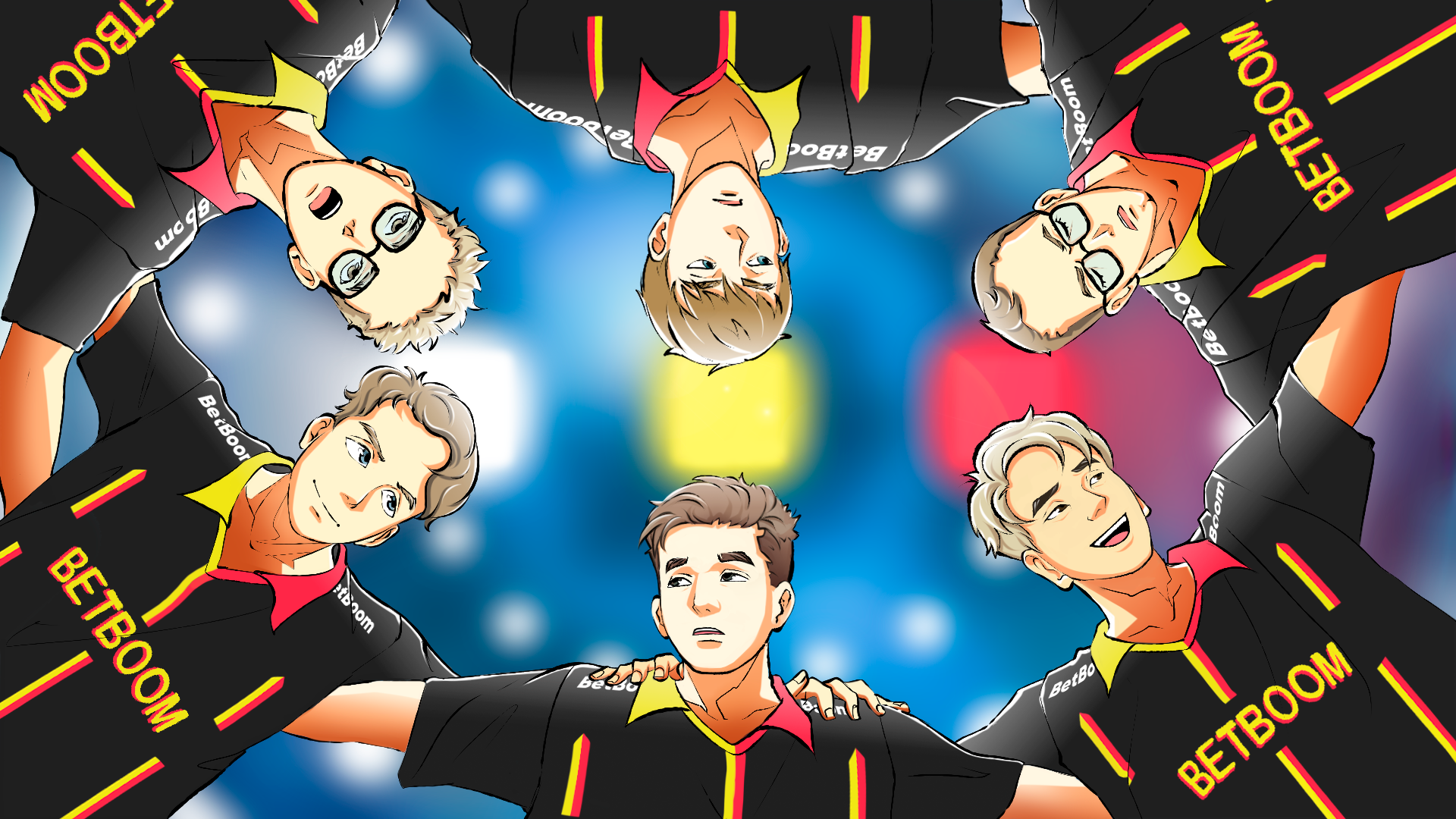 BetBoom Team - Fondo de pantalla de equipo (Temporada 10, n.º 1)