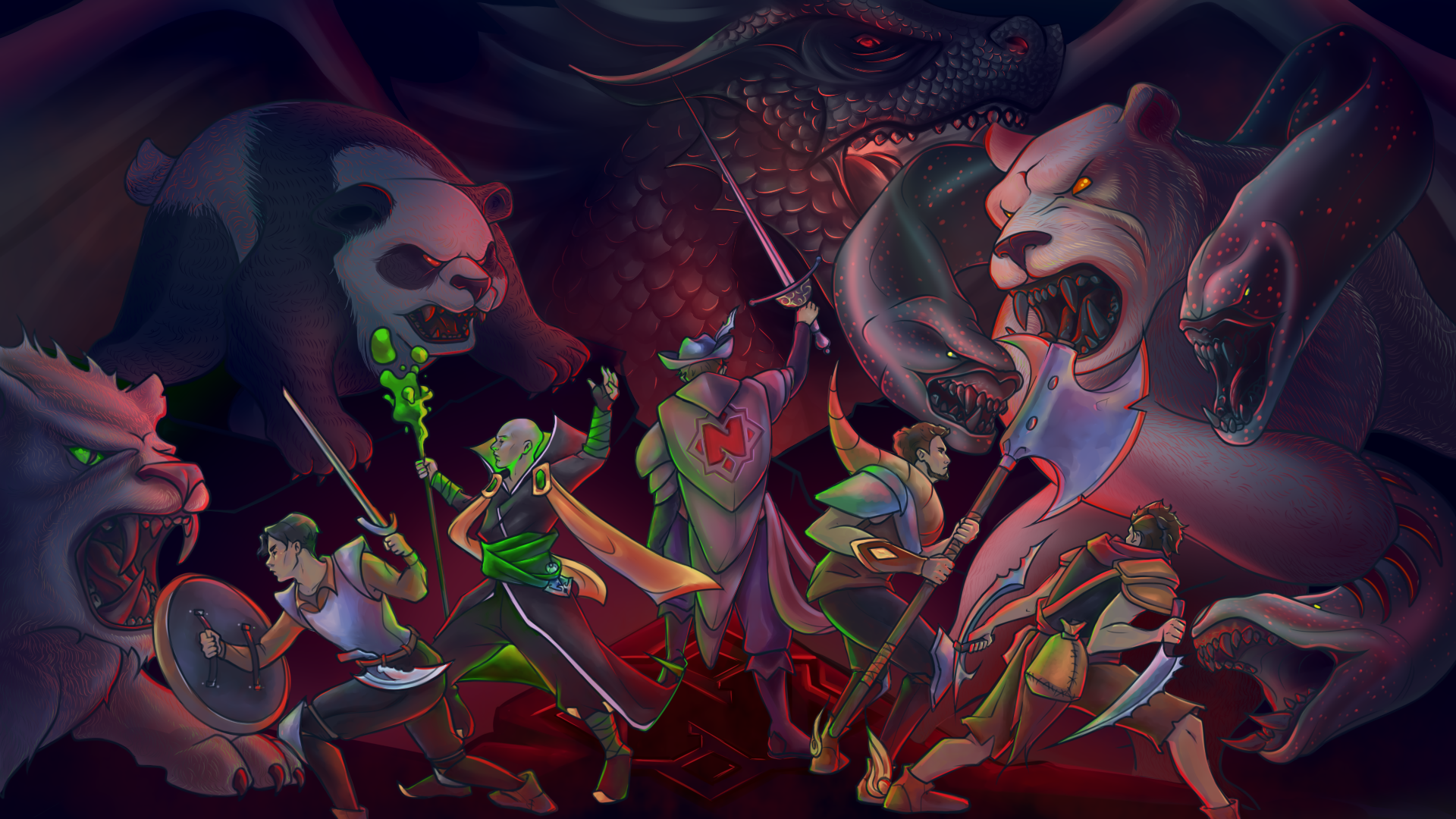 Arrière-plan d'équipe : Nemiga Gaming, saison 9, nº 1