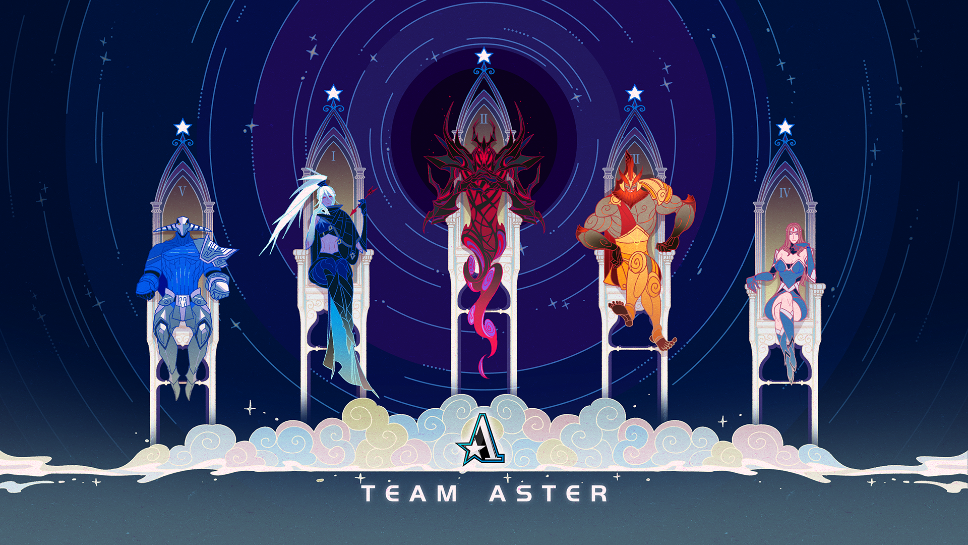 Team Wallpaper - Team Aster, Season 7, #2