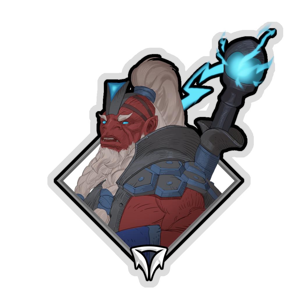 Crownfall Sticker - Disruptor