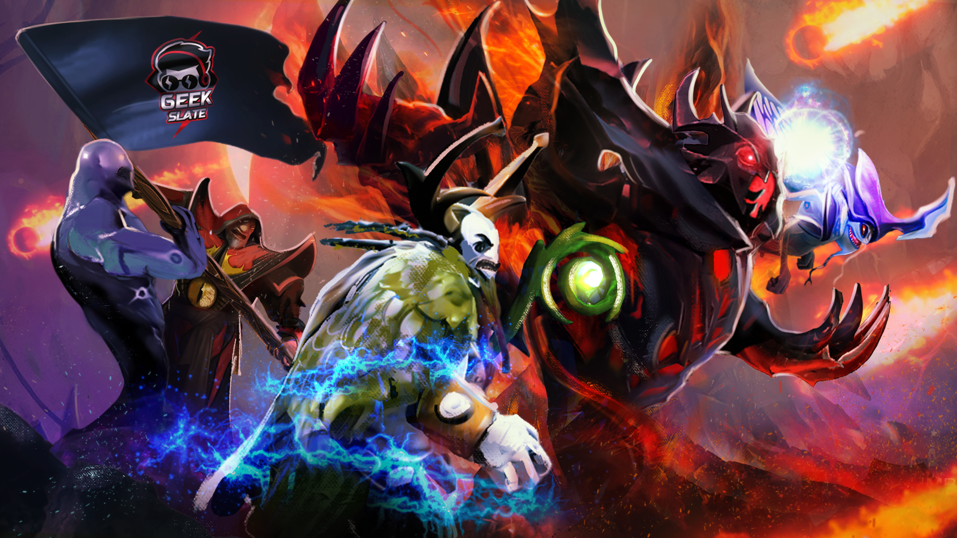 Team Wallpaper - Geek Slate, Season 8, #1