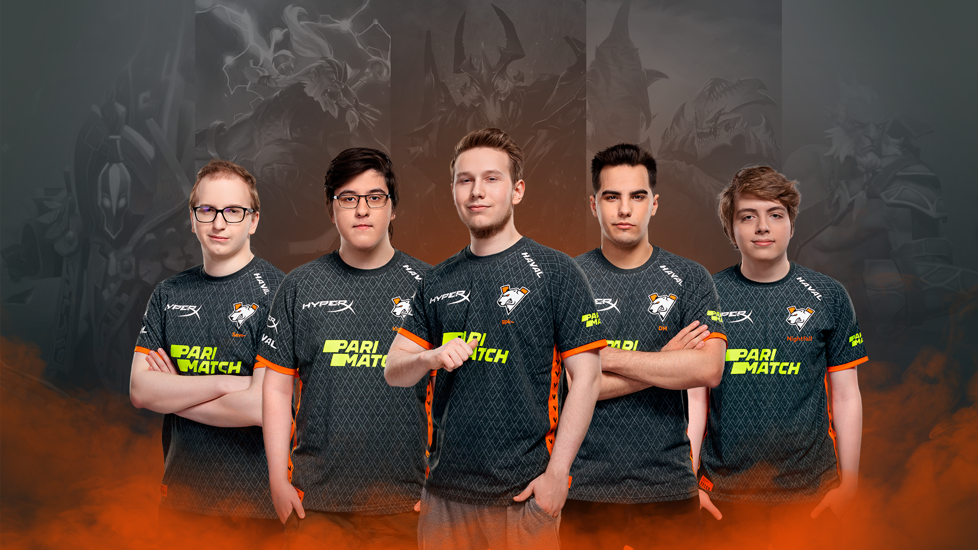 Virtus.pro - Fondo de pantalla de equipo (Temporada 2, n.º 2)