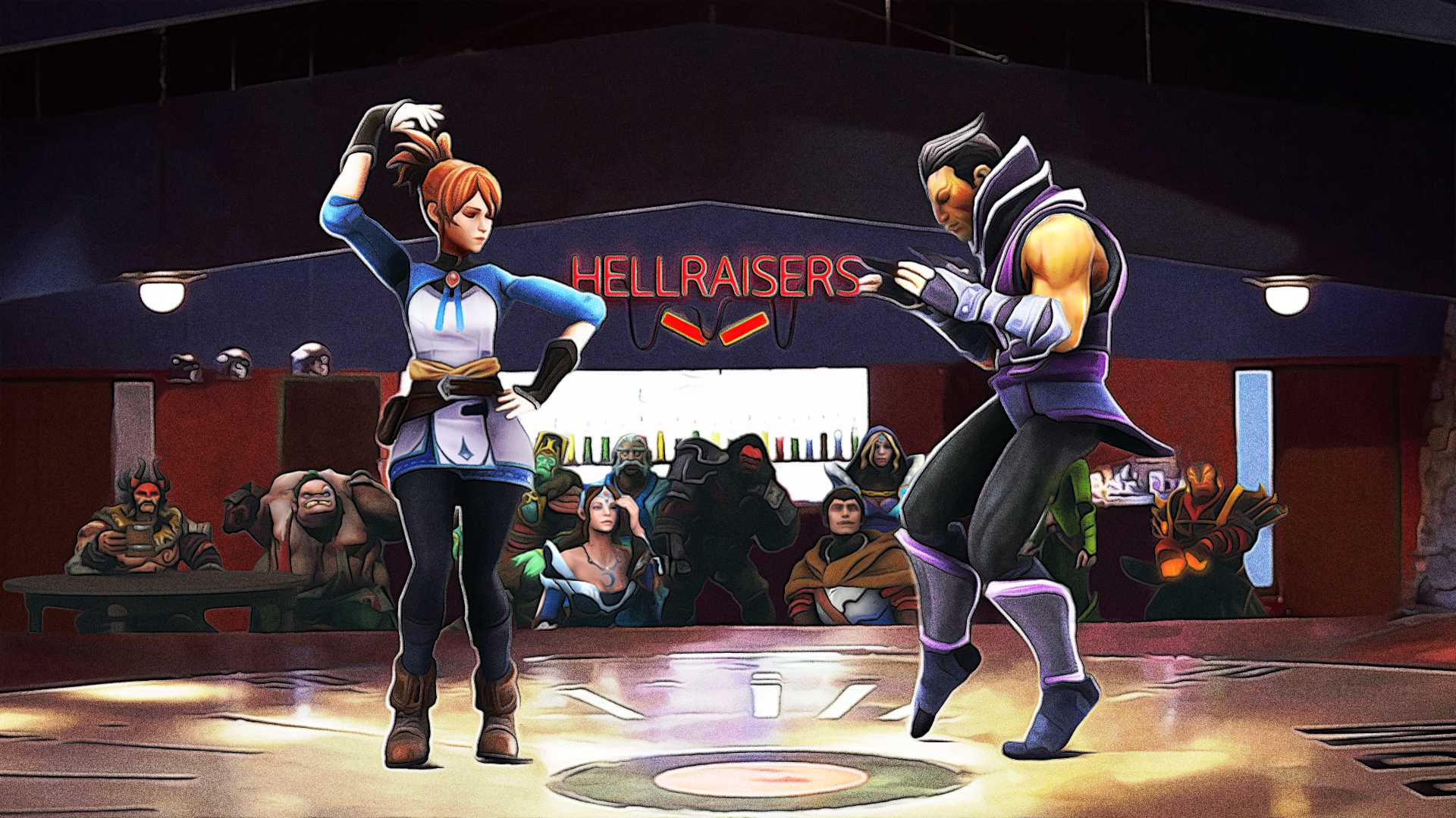 Team Wallpaper - HellRaisers, Season 3, #1