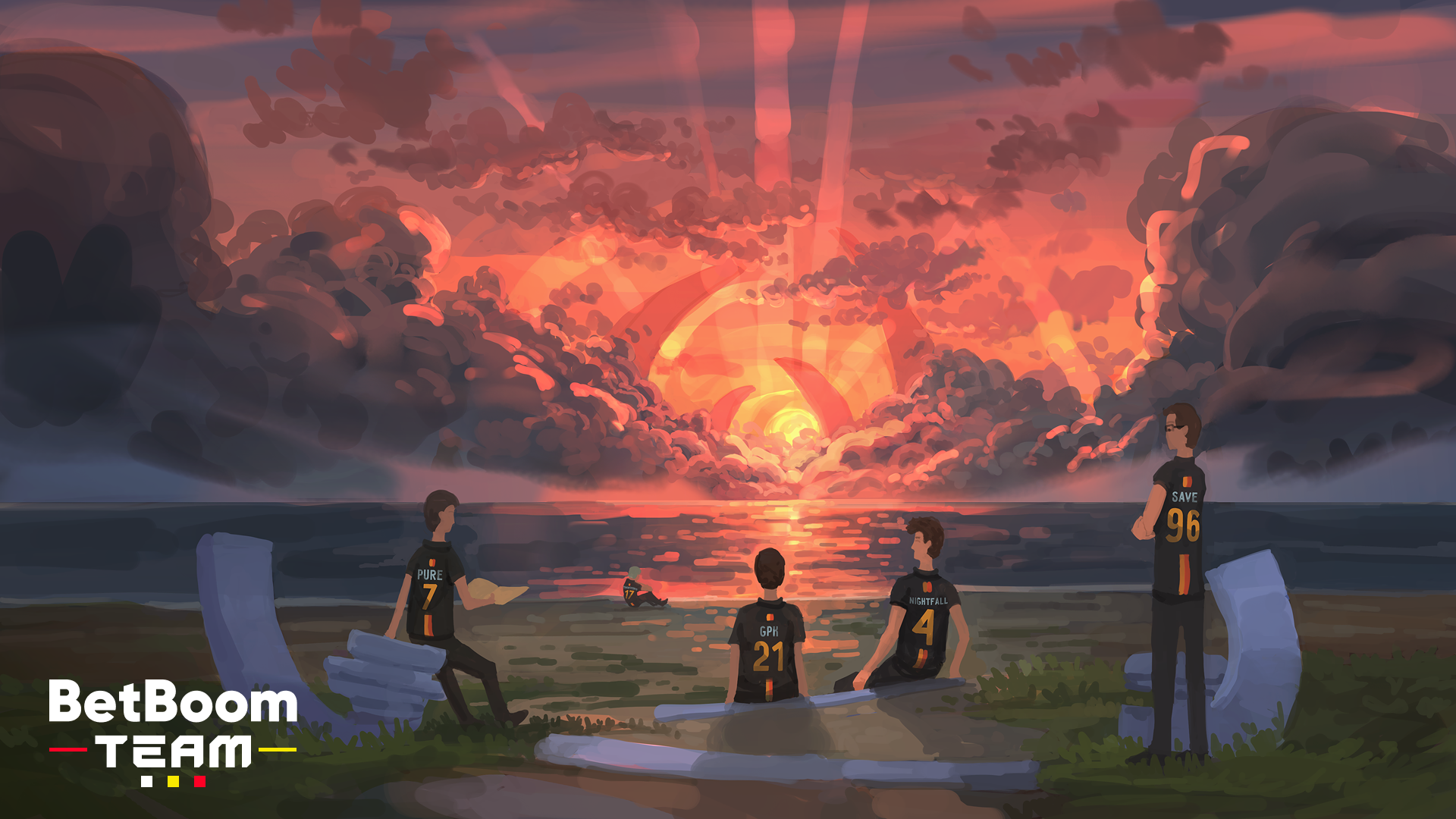 BetBoom Team - Fondo de pantalla de equipo (Temporada 9, n.º 1)