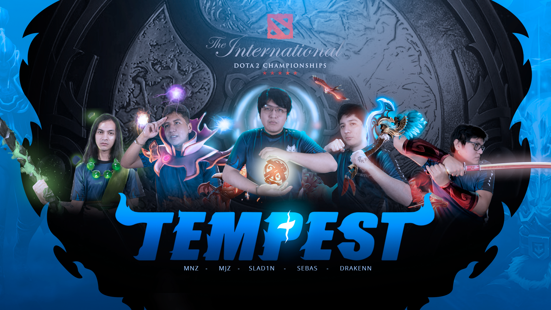 Arrière-plan d'équipe : Tempest, saison 6, nº 1