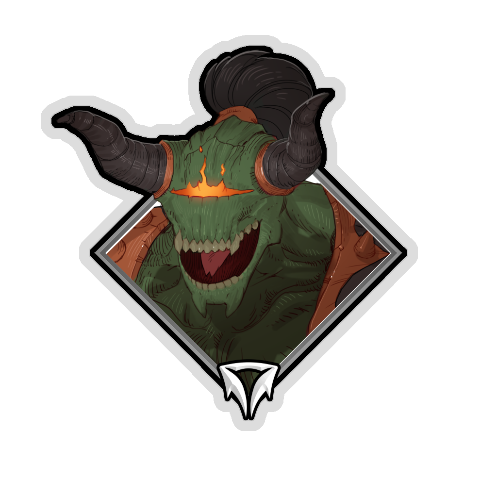 Наклейка «Павшей короны»: Пак'Раджул