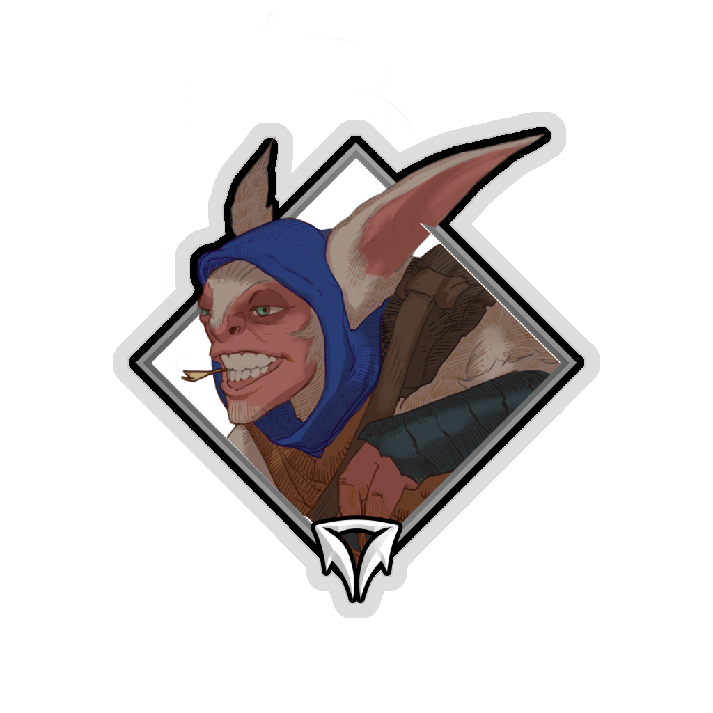 Crownfall Sticker - Meepo