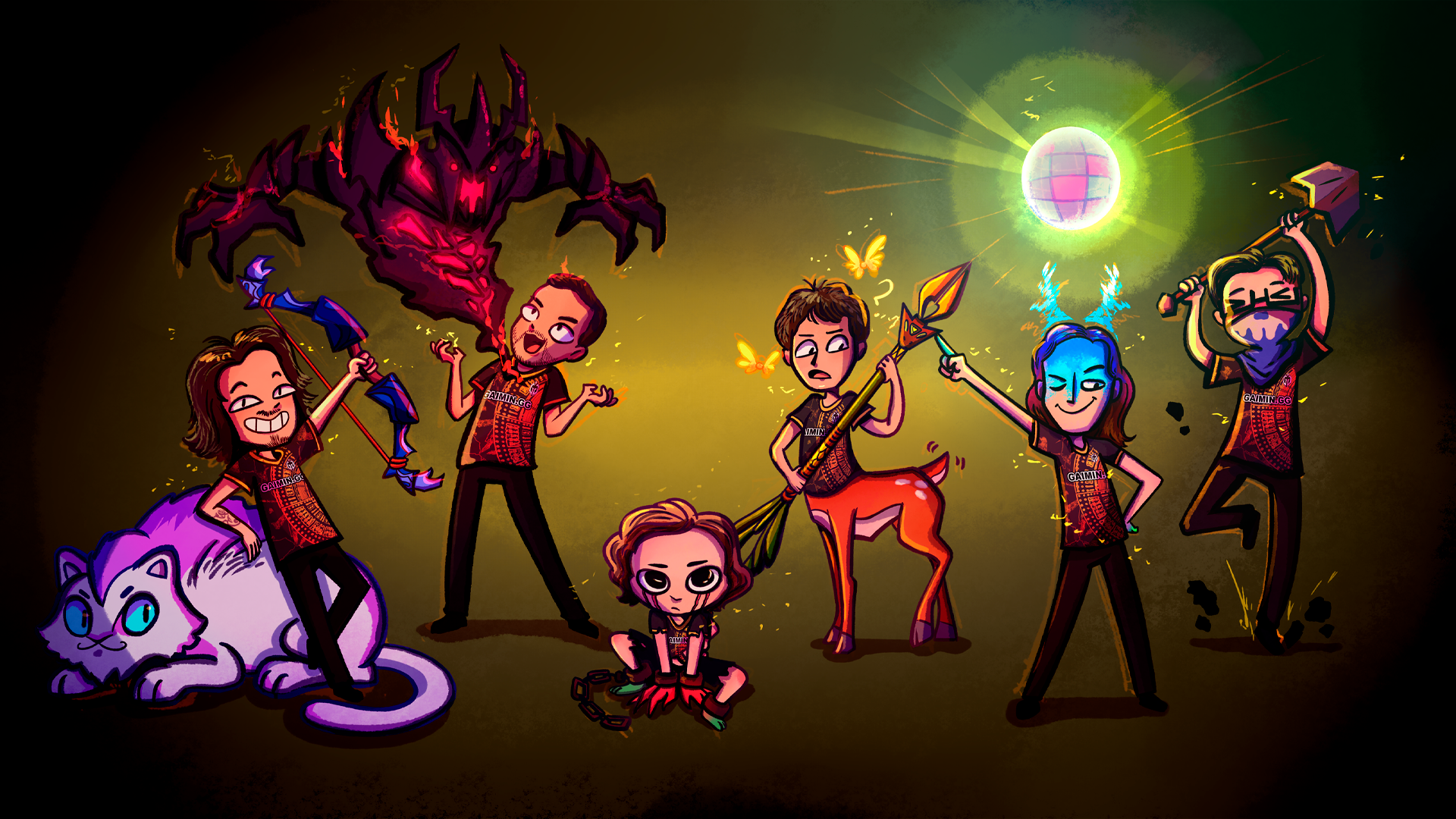 Team Wallpaper - Gaimin Gladiators, Season 9, #1