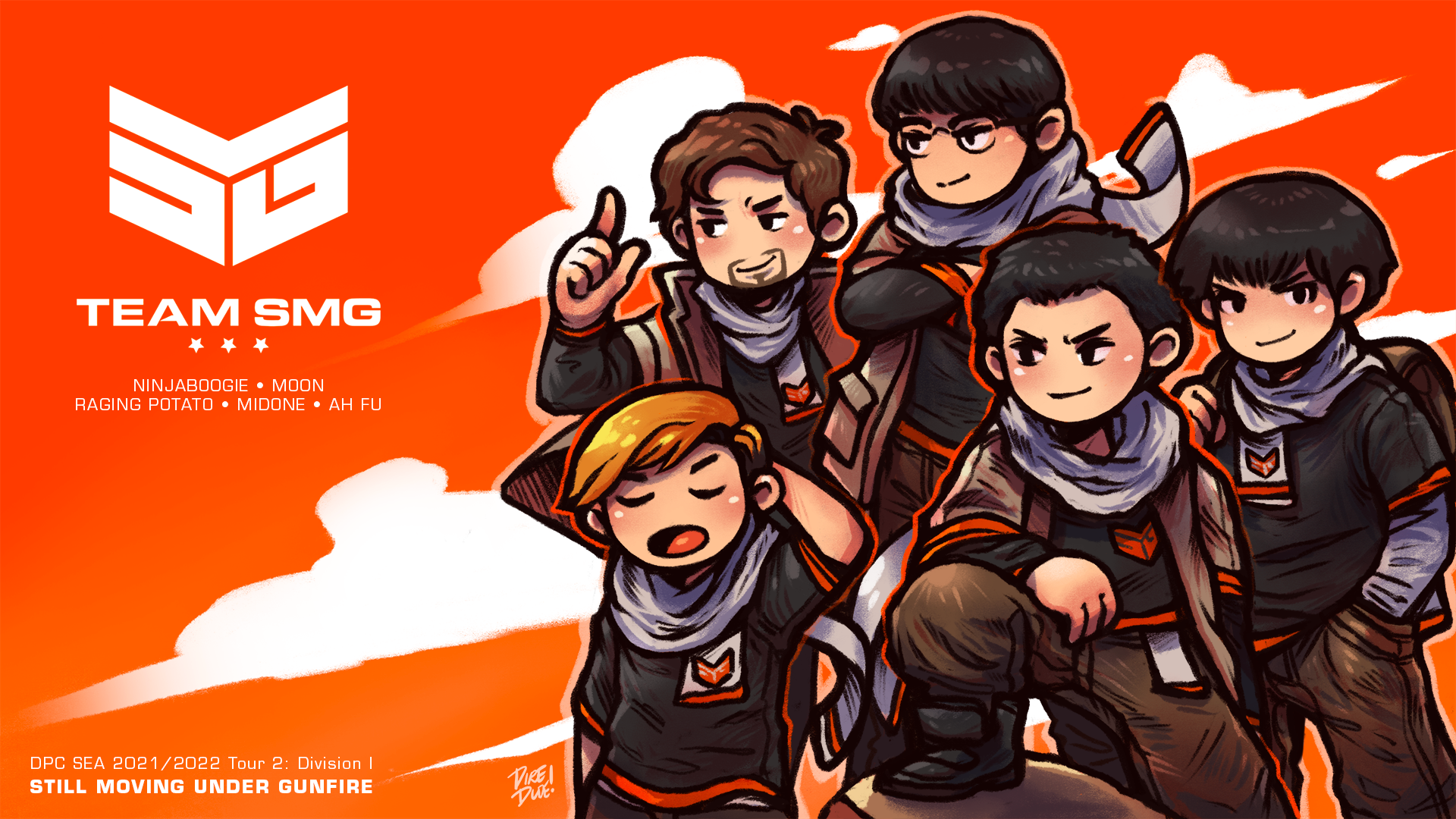 Обои команды Team SMG: 4 сезон, 1 вариант