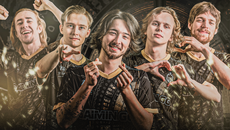 Gaimin Gladiators - Fondo de pantalla de equipo (Temporada 8, n.º 1)